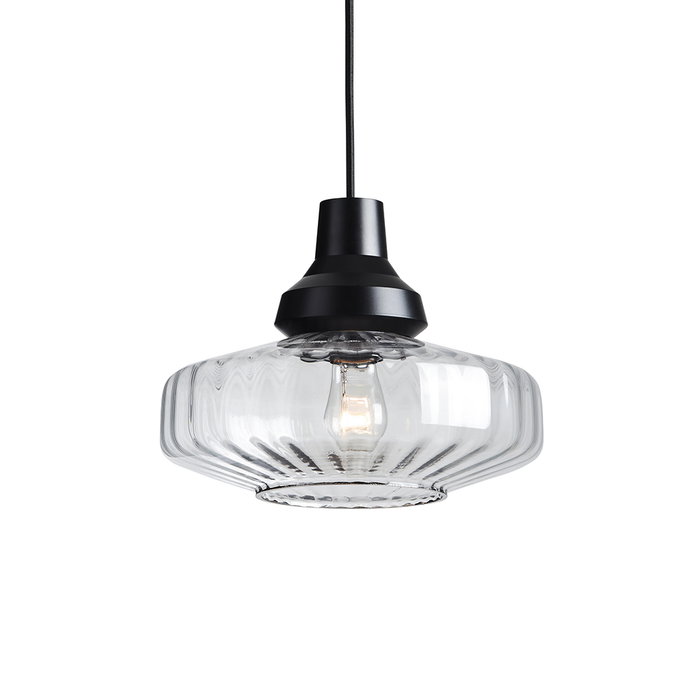New Wave Optic Clear Lámpara Colgante E27 Sin Bombilla