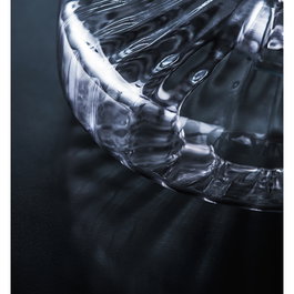 New Wave Optic Clear Lámpara Colgante E27 Sin Bombilla