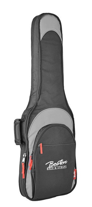 Funda Boston para Guitarra Eléctrica Negra/Gris 25 mm Funda Boston para Guitarra Eléctrica Negra/Gris 25 mm