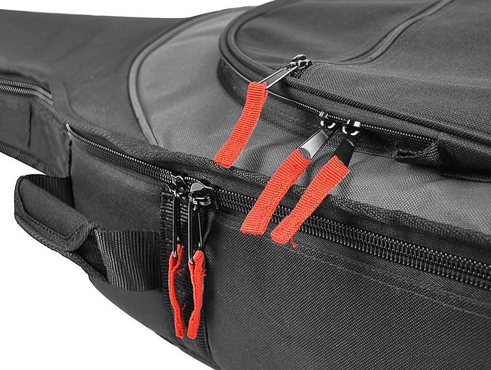 Funda Boston para Guitarra Eléctrica Negra/Gris 25 mm Funda Boston para Guitarra Eléctrica Negra/Gris 25 mm