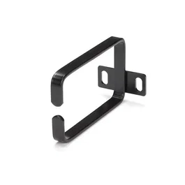 StarTech.com Anilla Pasacables en D Vertical 1U para Gestión de Cableado en Armarios Racks - Guiacables 5,7x10cm, Anillo organizador de cables Negro