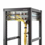 StarTech.com Anilla Pasacables en D Vertical 1U para Gestión de Cableado en Armarios Racks