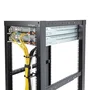 StarTech Anilla Pasacables Vertical 1U CMHOOK1U Negro