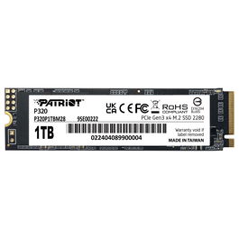Patriot P320 1 TB M.2 NVMe PCIe 3.0 x4 2280 SSD