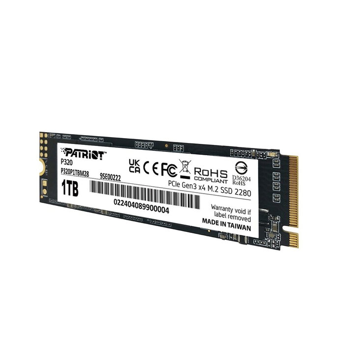 Patriot P320 1 TB M.2 NVMe SSD Patriot P320 1 TB M.2 NVMe SSD