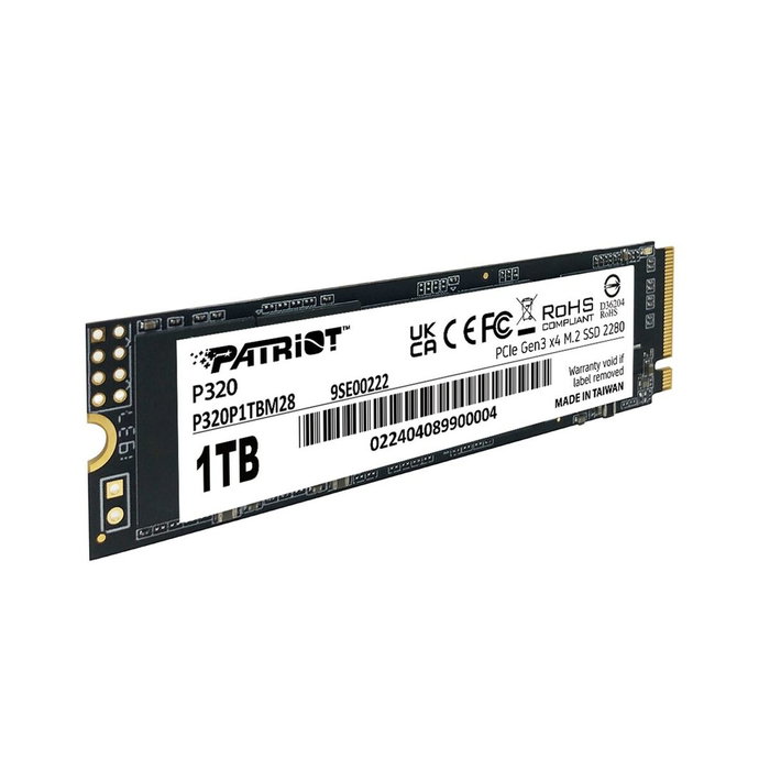 Patriot P320 1 TB M.2 NVMe SSD Patriot P320 1 TB M.2 NVMe SSD