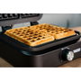 Unold Máquina para Gofres Belgas Brussels - Negro Schwarz, Modelo 48275