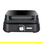 UNOLD 48275 Wafflera para Waffles de Bruselas Belgas - Doble / 2 Waffles Simultáneos