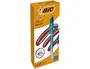 Bic Bolígrafo 4 Colores Smooth Gradiente Verde (Set de 12)