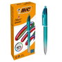 Bic Bolígrafo 4 Colores Smooth Degradado Verde (Set de 12)