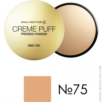 Max Factor Base de Maquillaje Creme Puff Golden 075