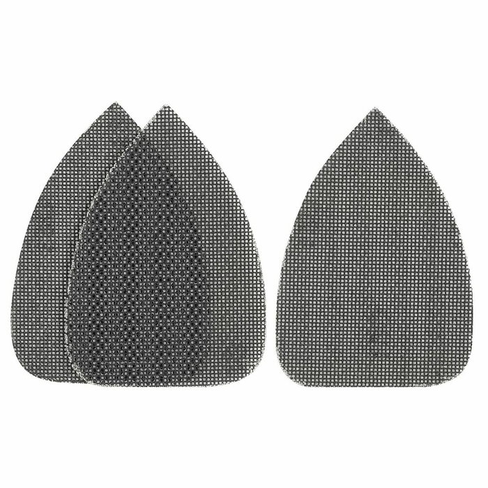 Stanley Hoja de lija de malla autoadherente para mouse, grano 120, 3 uds Stanley Hoja de lija de malla autoadherente para mouse, grano 120, 3 uds