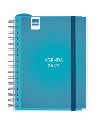 Finocam Agenda Docente Magistral Personalizable 2026-2027 Azul Finocam Agenda Docente Magistral Personalizable 2026-2027 Azul