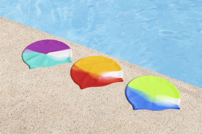 Bestway Gorro de Baño Infantil Silicona Color Surtido +3 Años Playa y Piscina 26049