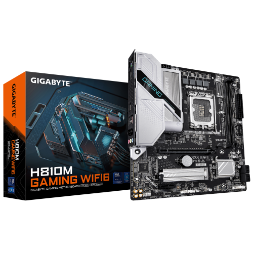 Gigabyte H810M GAMING WIFI6 Placa base LGA1851 DDR5 Micro ATX