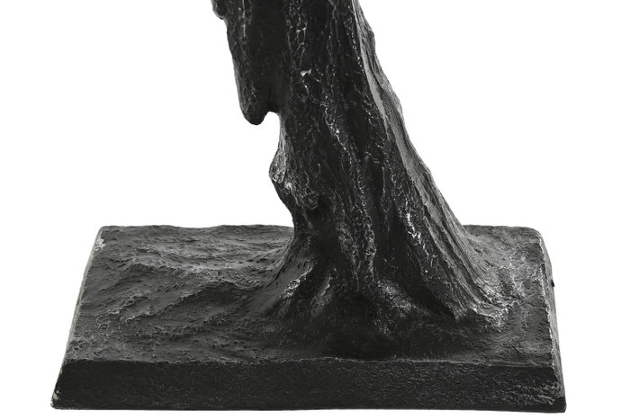 DKD Home Decor Figura Vintage Gris Oscuro Resina 8 x 38 x 16 cm (2 Unidades)