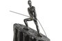 DKD Home Decor Figura Vintage Gris Oscuro Resina 8 x 38 x 16 cm (2 Unidades)