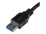 Cable Micro USB Startech USB312SAT3CB Negro