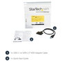StarTech.com Cable adaptador USB 3.1 a SATA para unidades de disco de 2,5 pulg., 10 Gbps, Negro