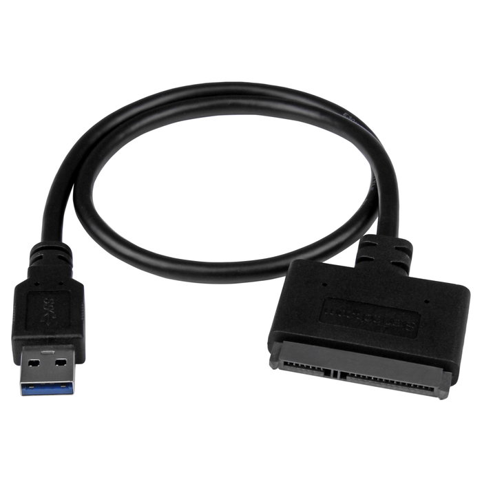 StarTech.com Cable adaptador USB 3.1 a SATA para unidades de disco de 2,5 pulg., 10 Gbps, Negro StarTech.com Cable adaptador USB 3.1 a SATA para unidades de disco de 2,5 pulg., 10 Gbps, Negro