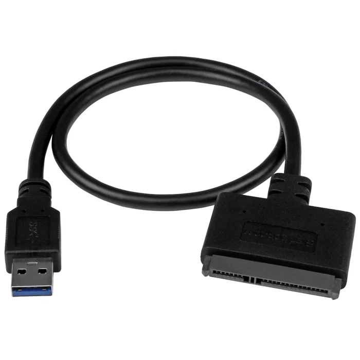 StarTech.com Cable adaptador USB 3.1 a SATA 10 Gbps para 2,5 pulg. SSD/HDD, Negro StarTech.com Cable adaptador USB 3.1 a SATA 10 Gbps para 2,5 pulg. SSD/HDD, Negro