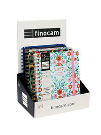Finocam Agenda Anual Vitae+Tempus 16 Meses 2026-27 Surtido Expositor de 5