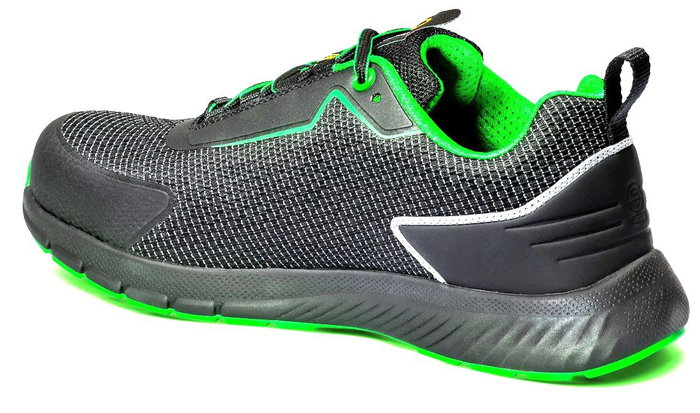 Sparco Zapato de Seguridad Traction Sanyo Negro/Verde Talla 42 Sparco Zapato de Seguridad Traction Sanyo Negro/Verde Talla 42
