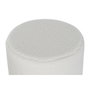 DKD Home Decor Set de 3 Reposapiés Borreguito Blanco y Negro