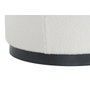 DKD Home Decor Set de 3 Reposapiés Borreguito Blanco y Negro
