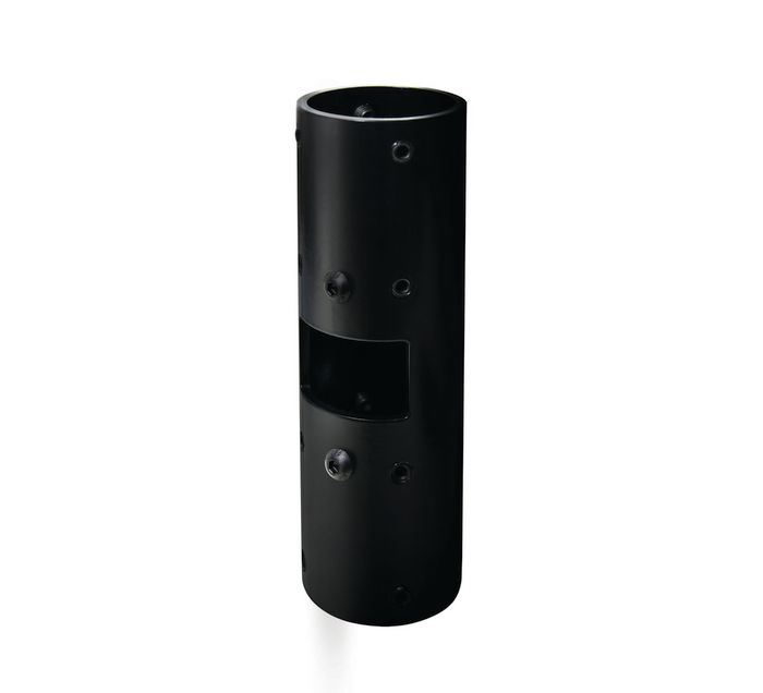 B-Tech BT7824 Conector Externo para Poste de 50 mm, Negro