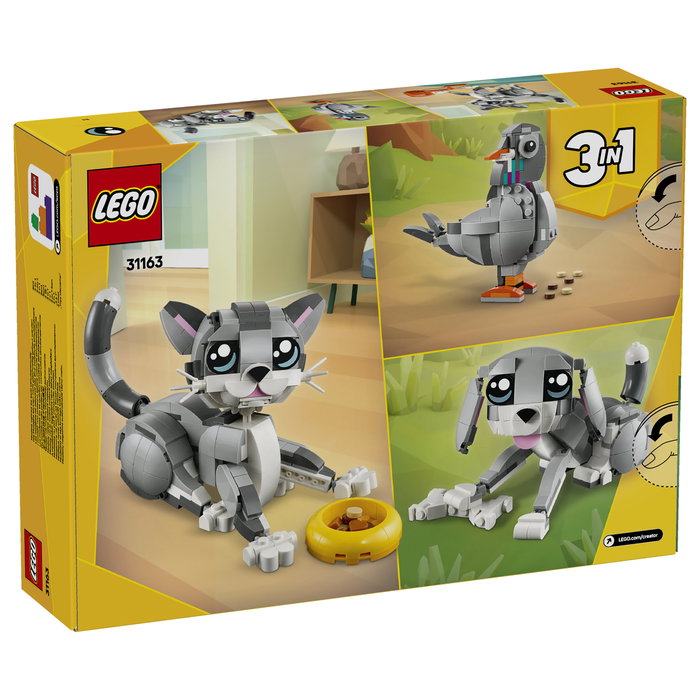 LEGO Creator Gato Juguetón 31163 - Set de construcción 3 en 1 Multicolor