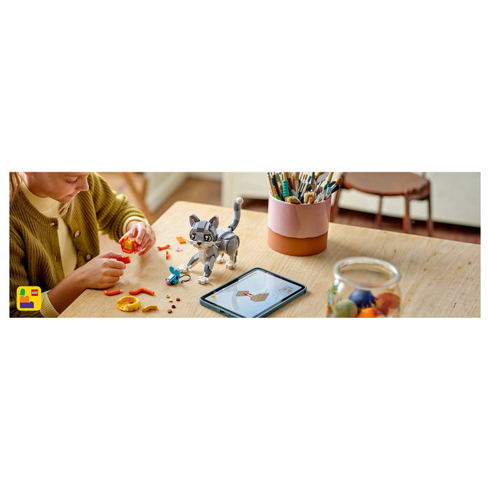 LEGO Creator Gato Juguetón 31163 - Set de construcción 3 en 1 Multicolor
