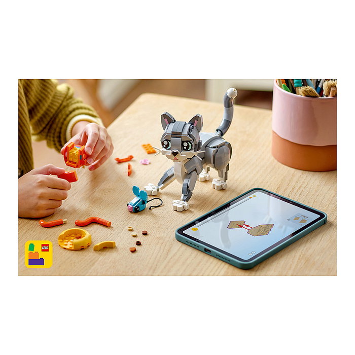 LEGO Creator Gato Juguetón 31163 - Set de construcción 3 en 1 Multicolor