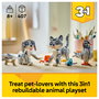 LEGO Creator Gato Juguetón 31163 - Set de construcción 3 en 1 Multicolor