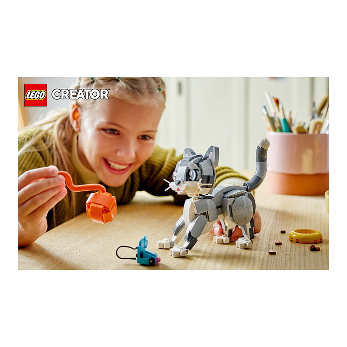 LEGO Creator Gato Juguetón 31163 - Set de construcción 3 en 1 Multicolor