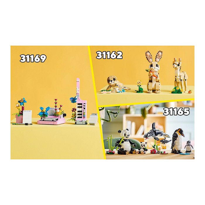 LEGO Creator Gato Juguetón 31163 - Set de construcción 3 en 1 Multicolor
