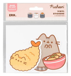 Pusheen Pegatinas de vinilo Sushi Roll Vol. 2 Set de 2