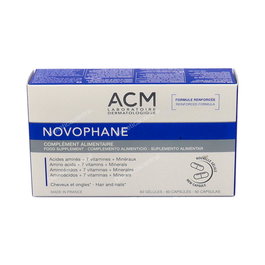 ACM Laboratoires Novophane 60 Cápsulas para Cabello, Piel y Uñas