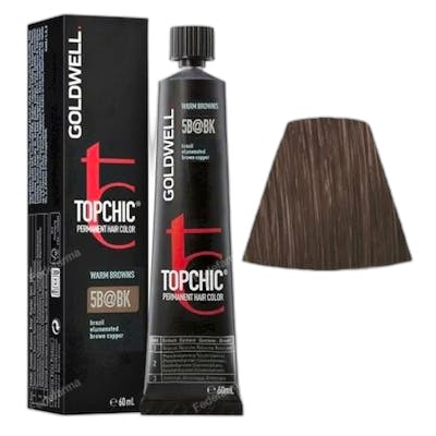 Goldwell TopChic Tinte Permanente 5B@BK Castaño Oscuro 60 ml