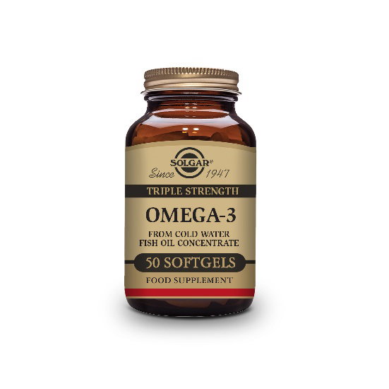 Solgar Omega 3 Triple Concentración 50 cápsulas blandas