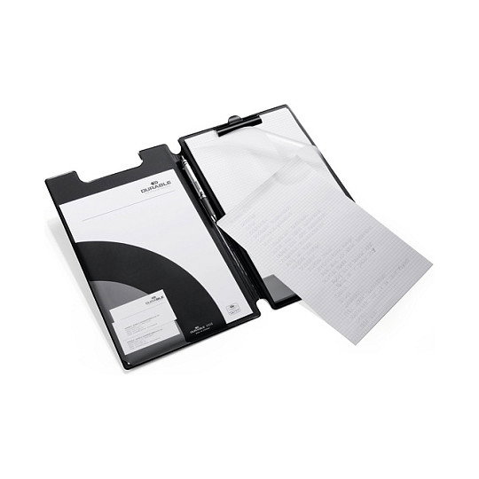 Durable Carpeta de bloques especial DIN A4+ con hoja de inserción negro