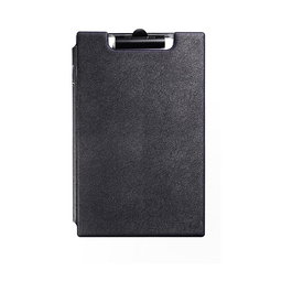 Durable 2332-01 Carpeta de notas A4+ negra con hoja de separación y bolsillo