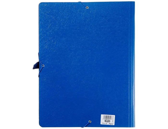 Saro Carpeta clasificador cartón compacto folio azul 12 departamentos