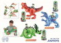 Zuru Figura Dinosaurio Robo Alive Dino DNA con Slime - Modelos Surtidos