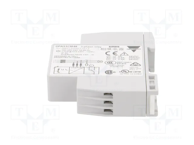 CARLO GAVAZZI DPA53CM48 Relé de monitorización de tensión SPDT CARLO GAVAZZI DPA53CM48 Relé de monitorización de tensión SPDT
