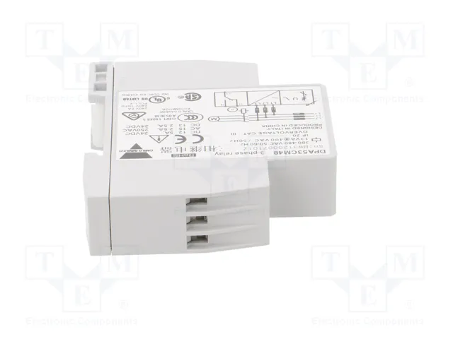 CARLO GAVAZZI DPA53CM48 Relé de monitorización de tensión SPDT CARLO GAVAZZI DPA53CM48 Relé de monitorización de tensión SPDT