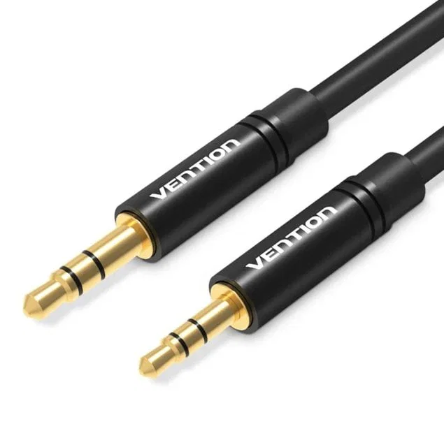 Vention Cable estéreo Jack 3,5 macho a Jack 2,5 hembra 1,5m negro Vention Cable estéreo Jack 3,5 macho a Jack 2,5 hembra 1,5m negro