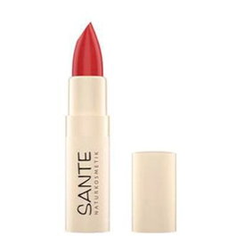 SANTE NATURKOSMETIK Pintalabios Hidratante 05 Strawberry Blush con Ácido Hialurónico, Color Intenso y Acabado Brillante