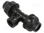 GEBO Conector de Apriete Plast Divisor T de Reducción 20 x 1/2'' x 20