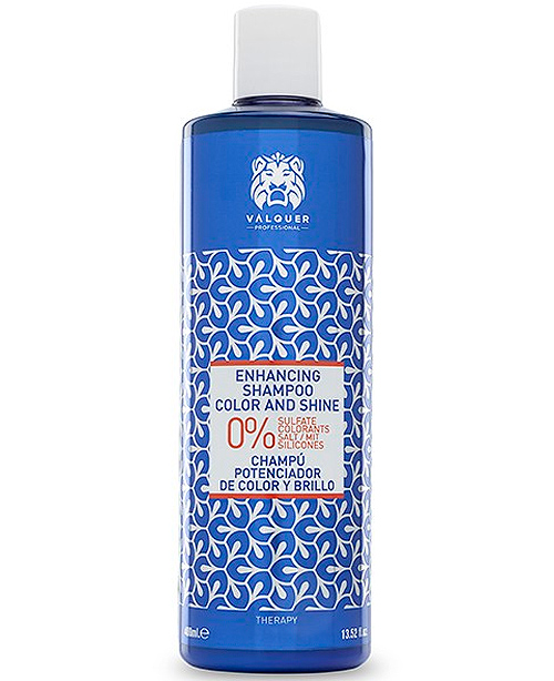 Valquer Champú Potenciador de Color y Brillo Zero 400ml